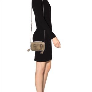 Authentic Prada Saffiano mini Bauletto bag